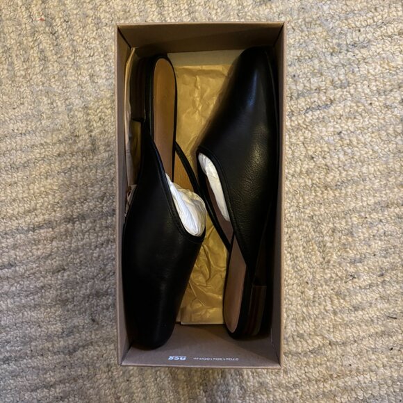 Madewell Square-Toe Mules - Picture 2 of 8